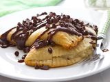 Mini Calzone With Nutella Chocolate