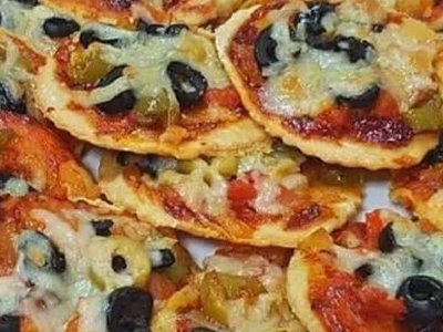 Roumi Cheese With Pastrami Slices Pizza