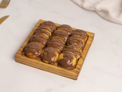 Mini Chocolate Hazelnut Pancakes