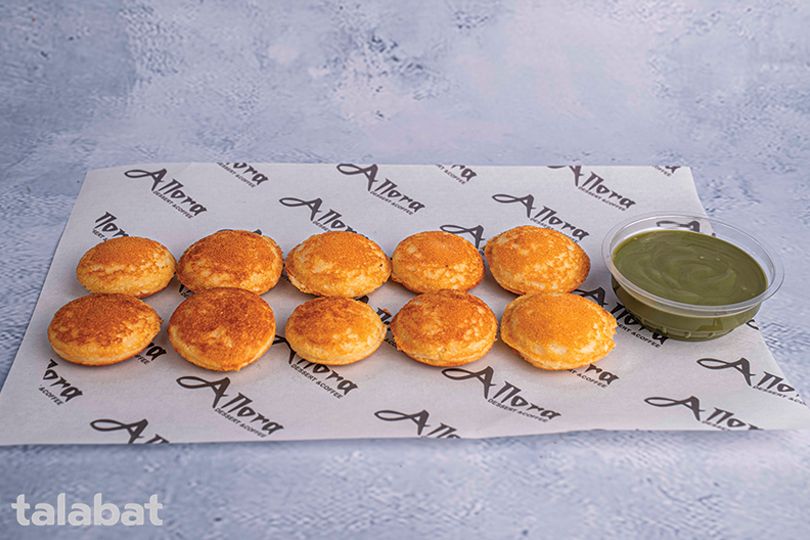 Mini Pancakes Pistachio