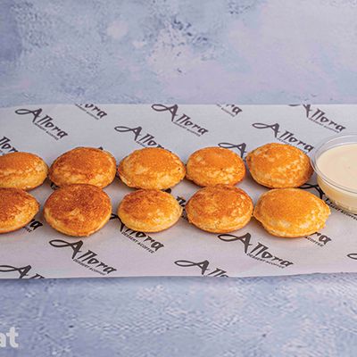 Mini Pancakes White Chocolate