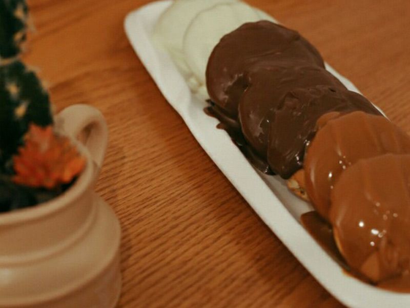 Mini Pancake With Mix Chocolate