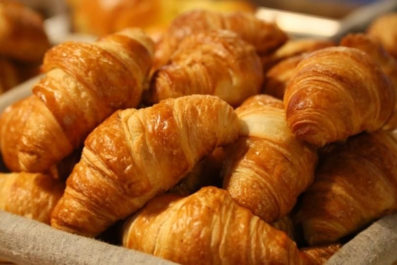Mini plain croissants