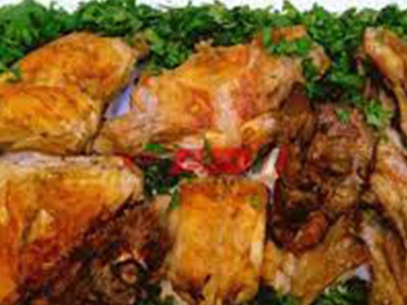 Half Fried Rabbit Platter