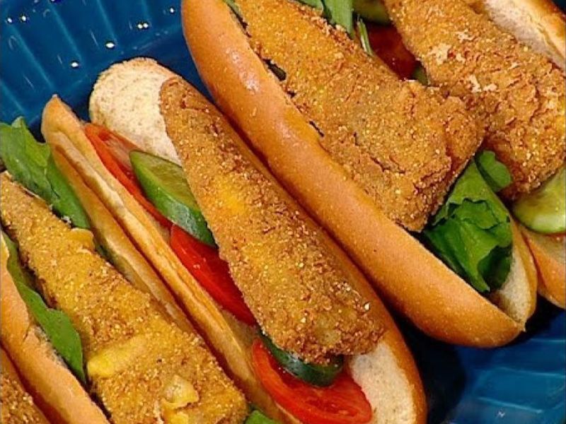 Half Strips sandwich