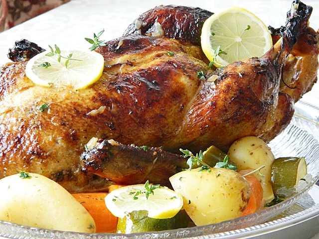 Half Duck With Orange