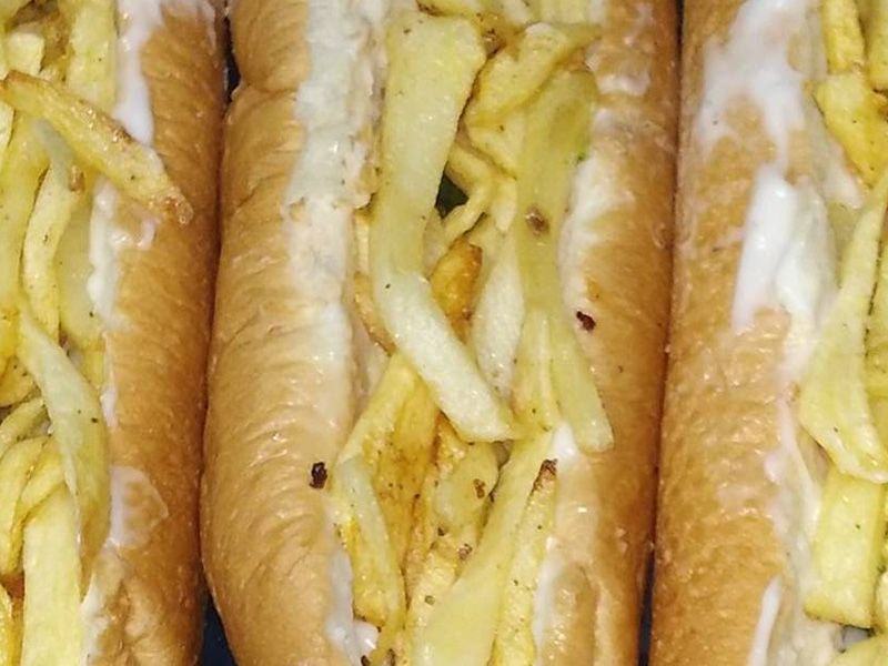 Half Potatoes sandwich