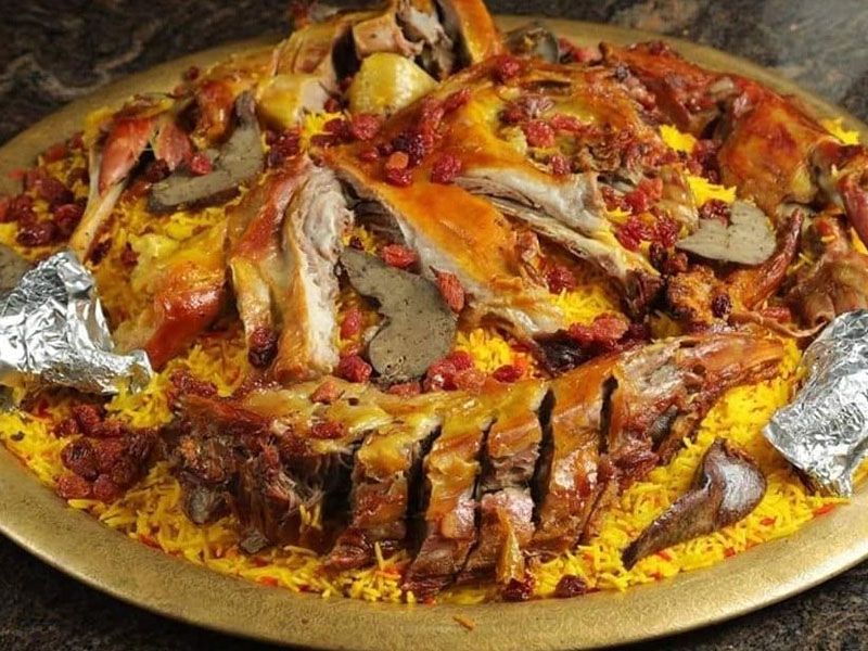 Half Mandi Teis Meal