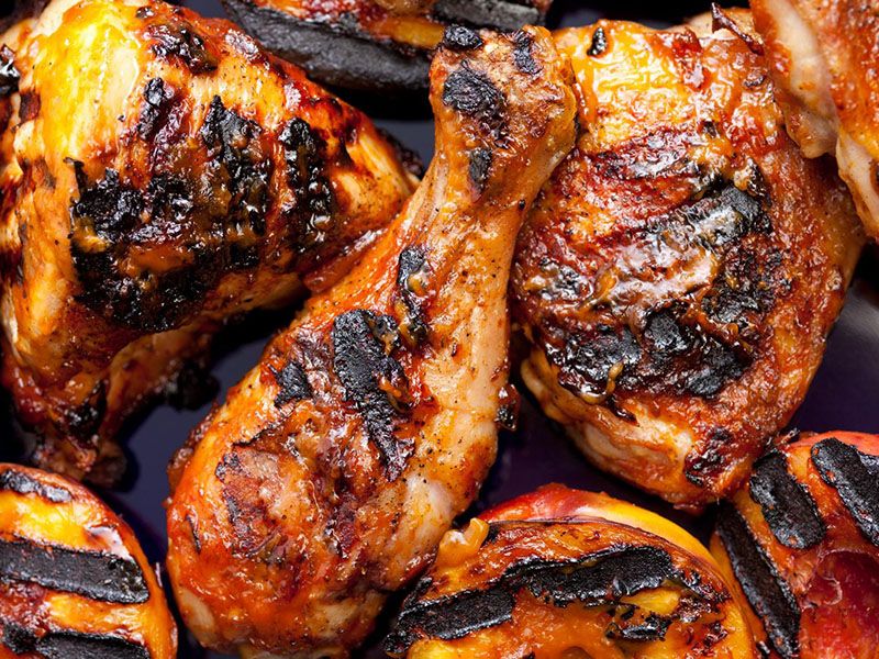 1/2 Charcoal Grilled Chicken