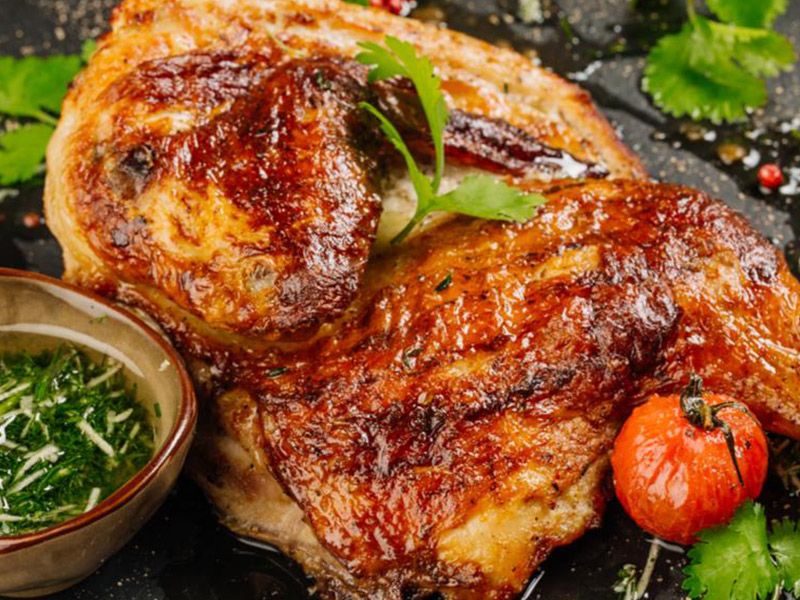 Half Plain Chicken Meal
