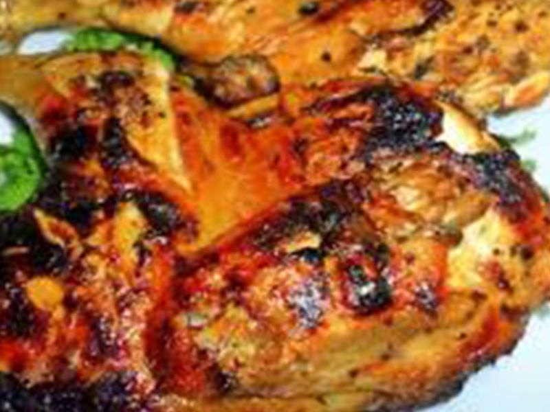 Half Grilled Chicken