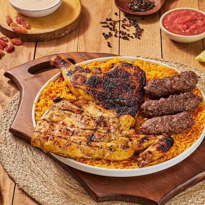 Half Chicken + Quarter Kofta