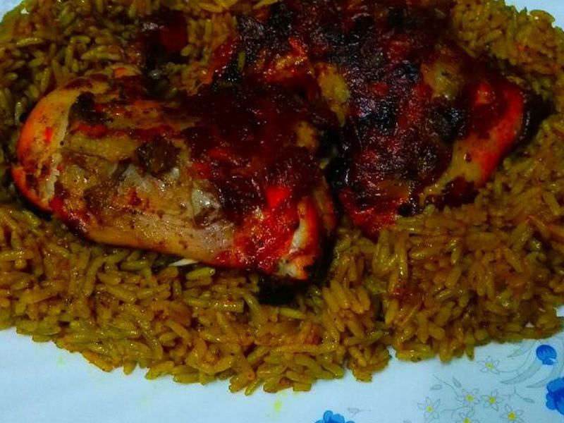 Half Grilled Chicken