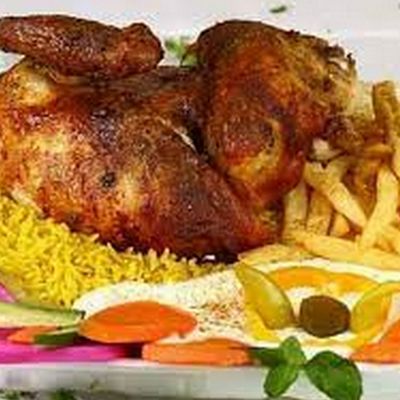 نصف دجاجة