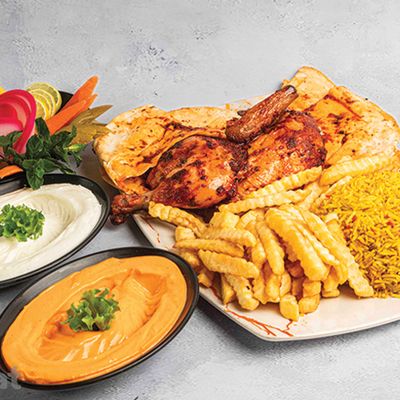 Half Shawaya chicken