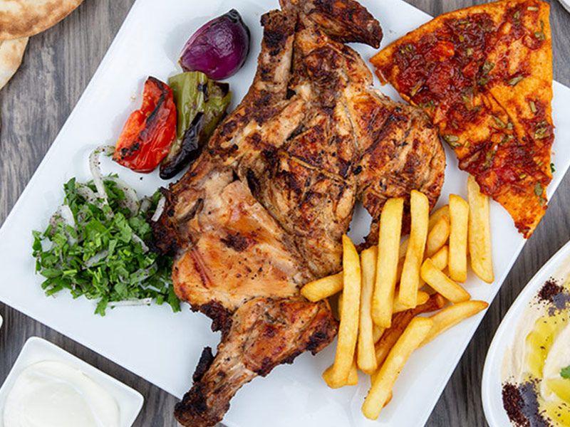 Half Oven Grilled Chicken