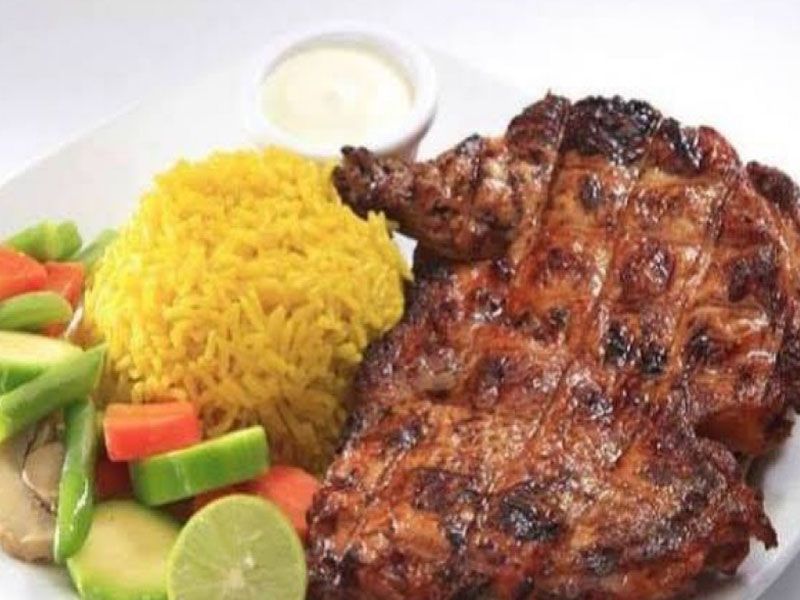 Half Grilled Chicken Meal