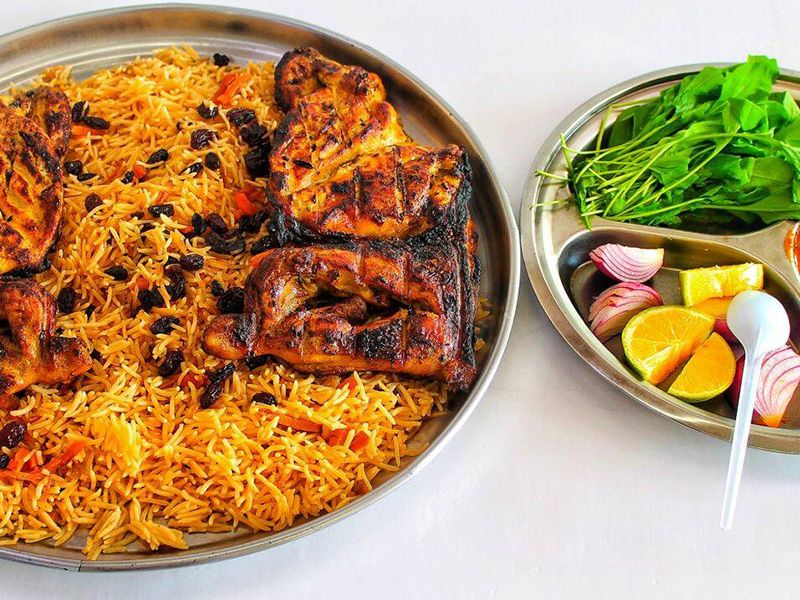 Half Biryani Chicken