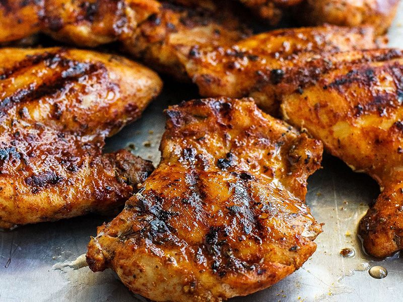 Half Charcoal Grilled Chicken