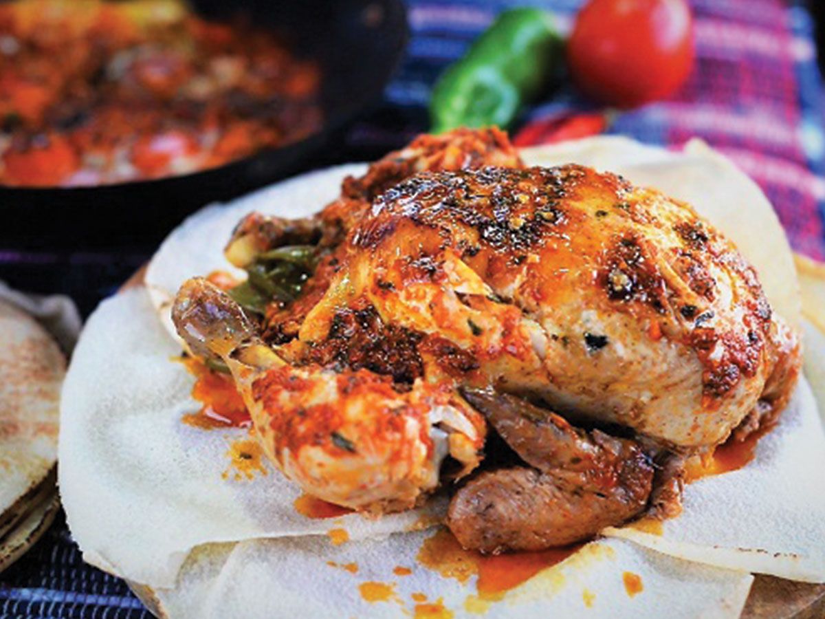Half Roasted Chicken Platter