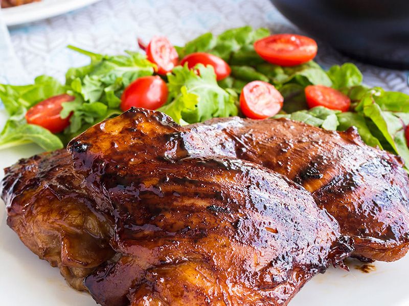1/2 Charcoal Grilled Chicken Meal