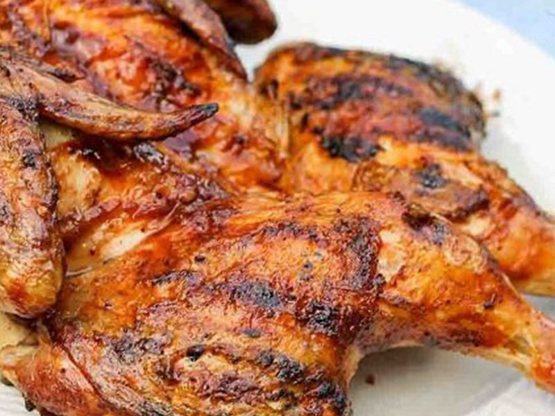 Half Grilled Chicken