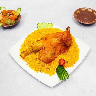 Half Mathbi chicken