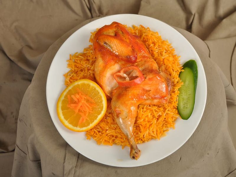 Half Mandi Chicken Meal