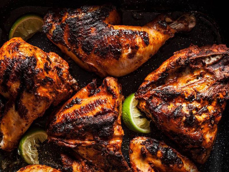 Half Grilled Chicken Meal