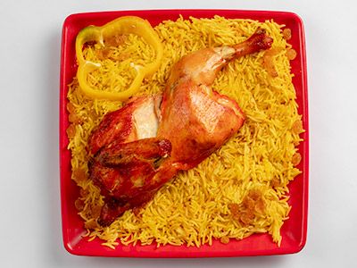 Half Mandi Chicken