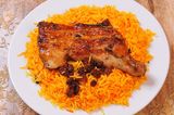 Half Mandi Teis With Rice