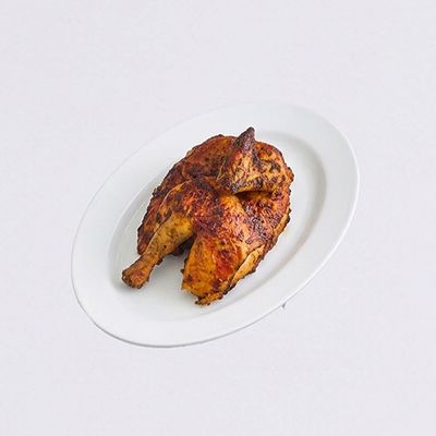 Half Grilled Chicken Without Rice