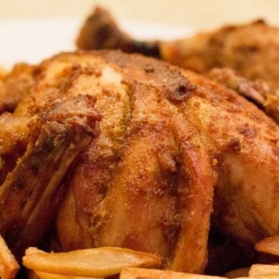 نصف دجاجة