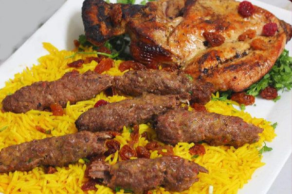 Half Grilled Mandi Chicken With 1/4 Kilo Kofta