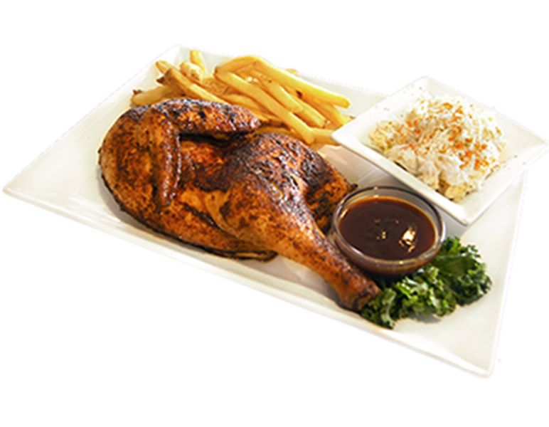 Half Grilled Chicken