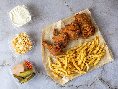 Half Broasted Chicken