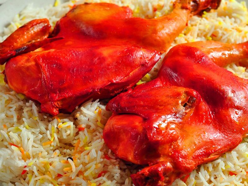 1/2 Chicken Mandi With Rice