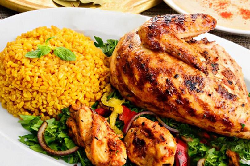 Half Chicken + Rice + Vegetables