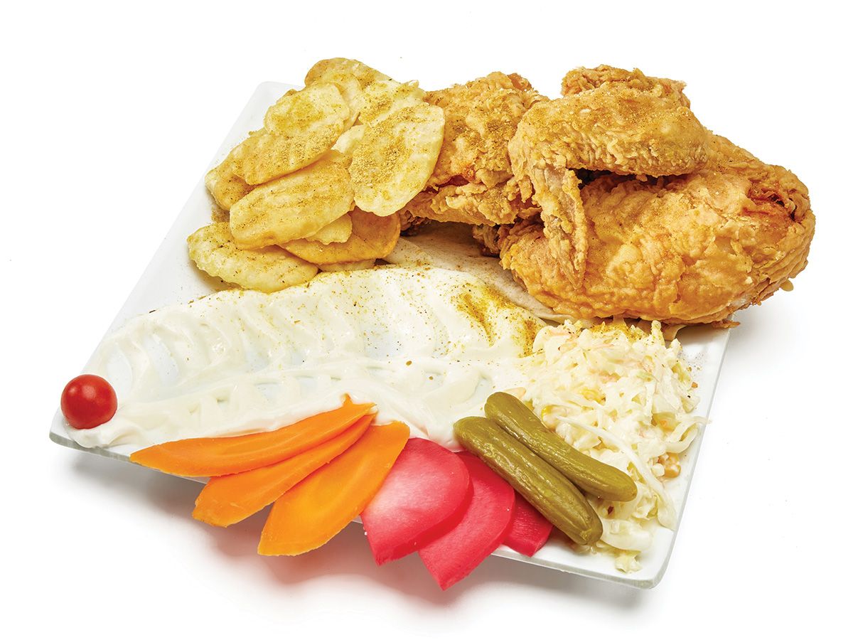 Half Broasted Chicken