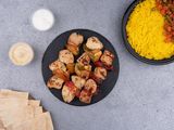 Half chicken shish