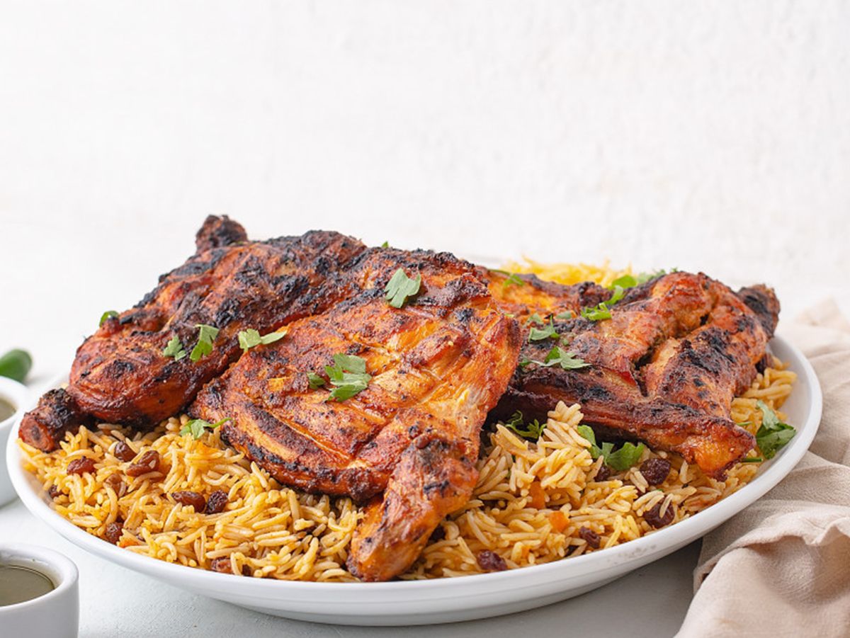 Half Charcoal Chicken