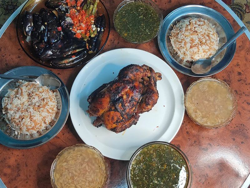 Half Roasted Chicken Platter