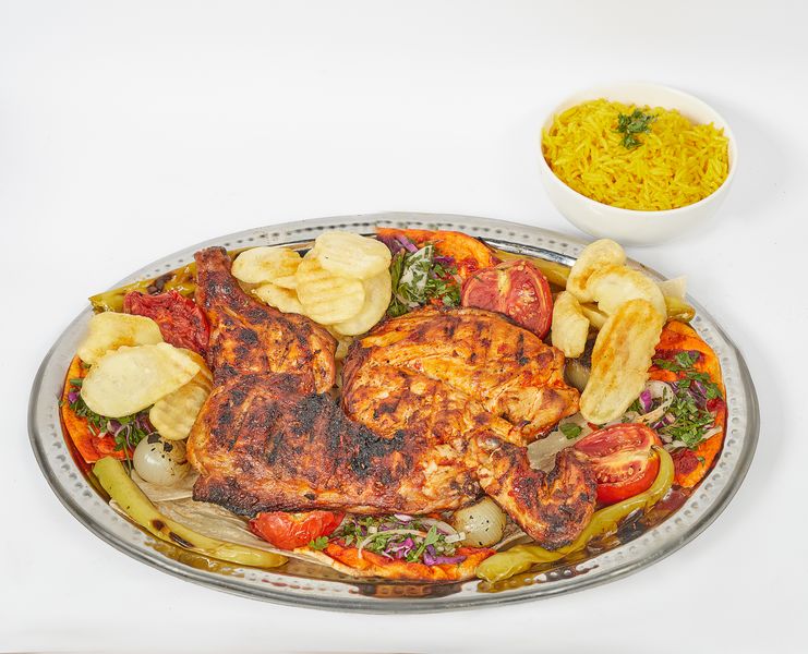 Half Charcoal Grilled Chicken