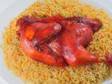 نصف فرخة مظبي