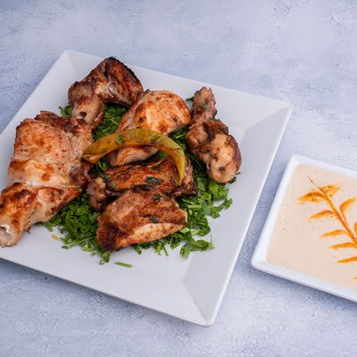 Half Grilled Chicken