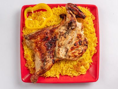 Half Grilled Chicken Meal