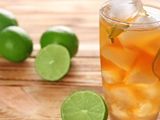 Iced mint tea