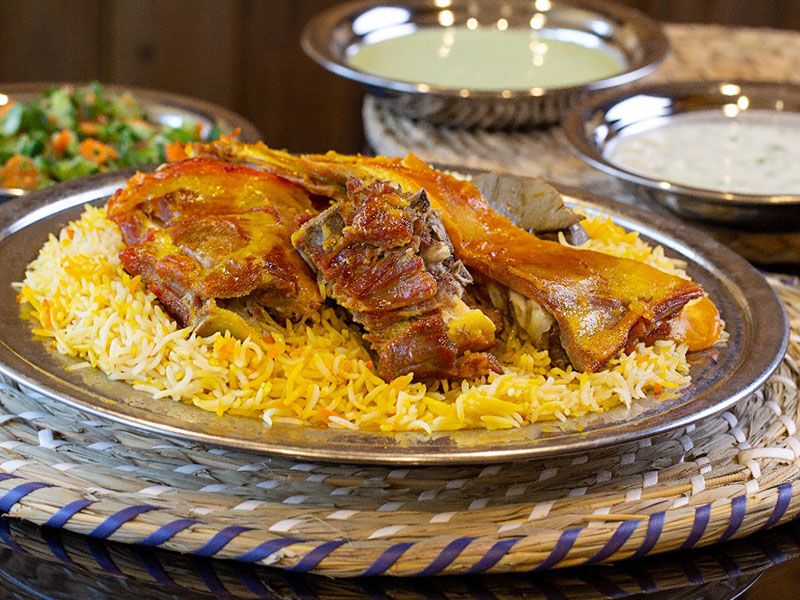Nafar Mandi Meat Kabsa