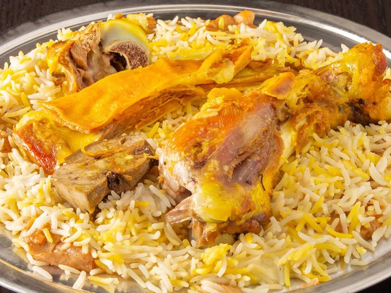 Mandi Meat Nafar with Biryani Rice