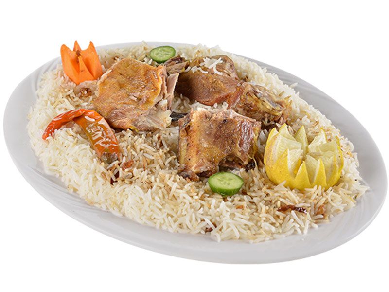 Nafr Mandi Meat With Basmati Rice